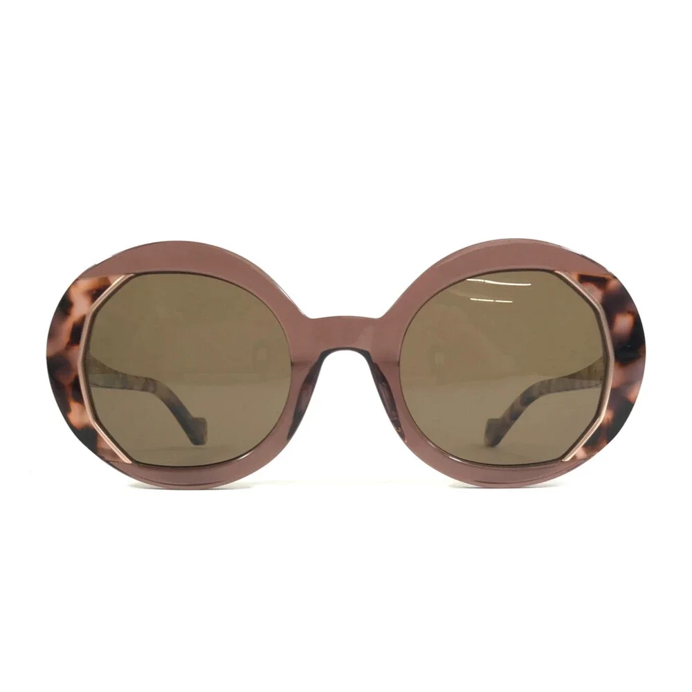 J.F. Rey Sunglasses AMANDA 9893 Brown Pink Tortoise with Brown Polarized Lenses